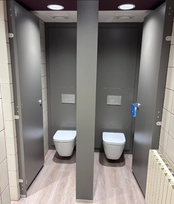 Idealpod toilet cubicles