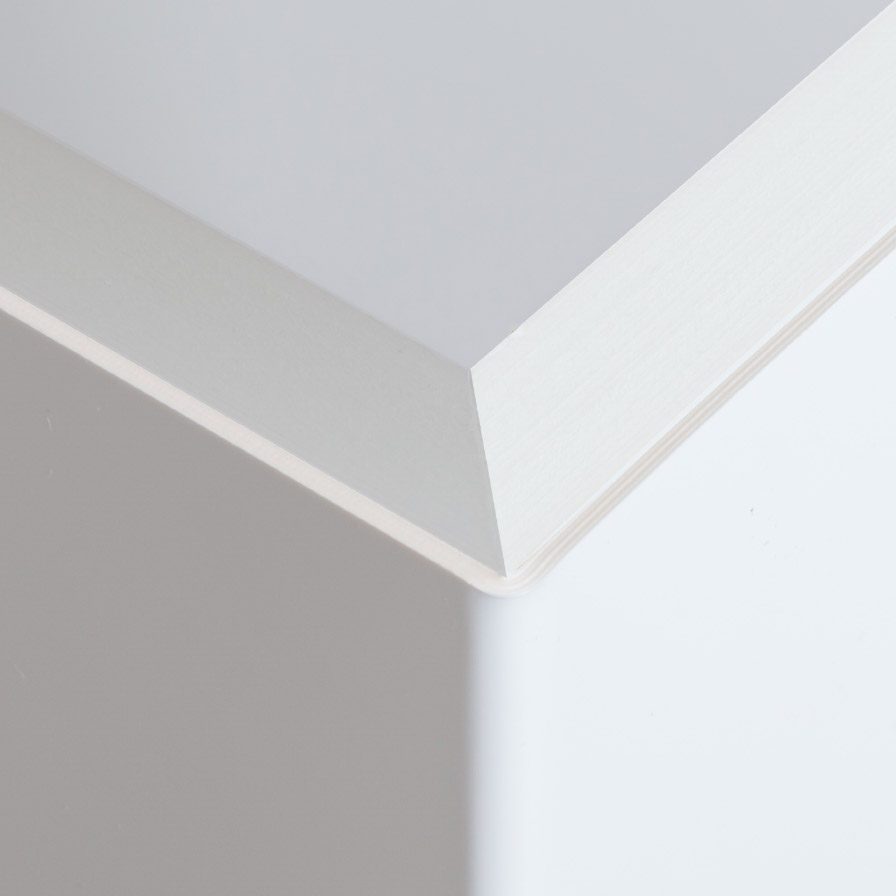 Jointless thermoformed PVC panel edge detail