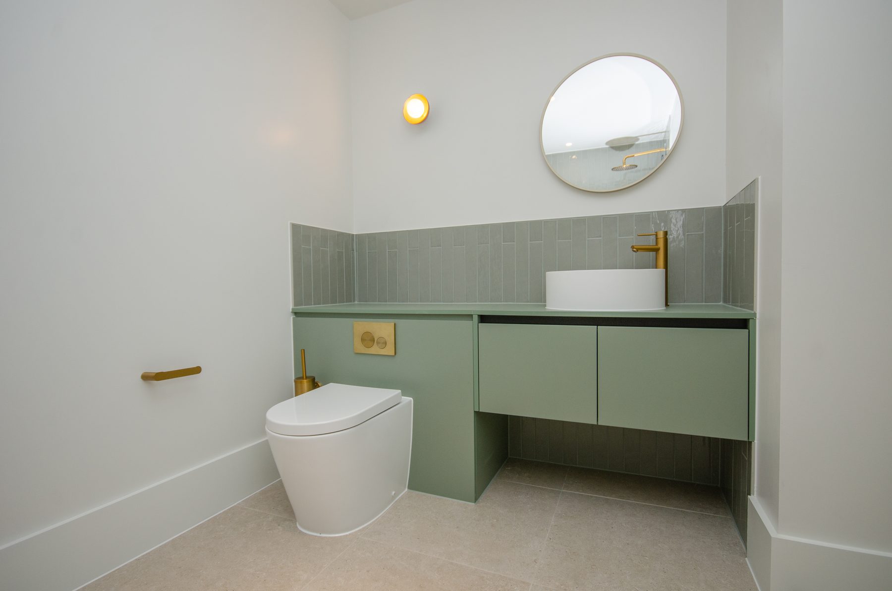 HPL / PVC / CGL vanity unit